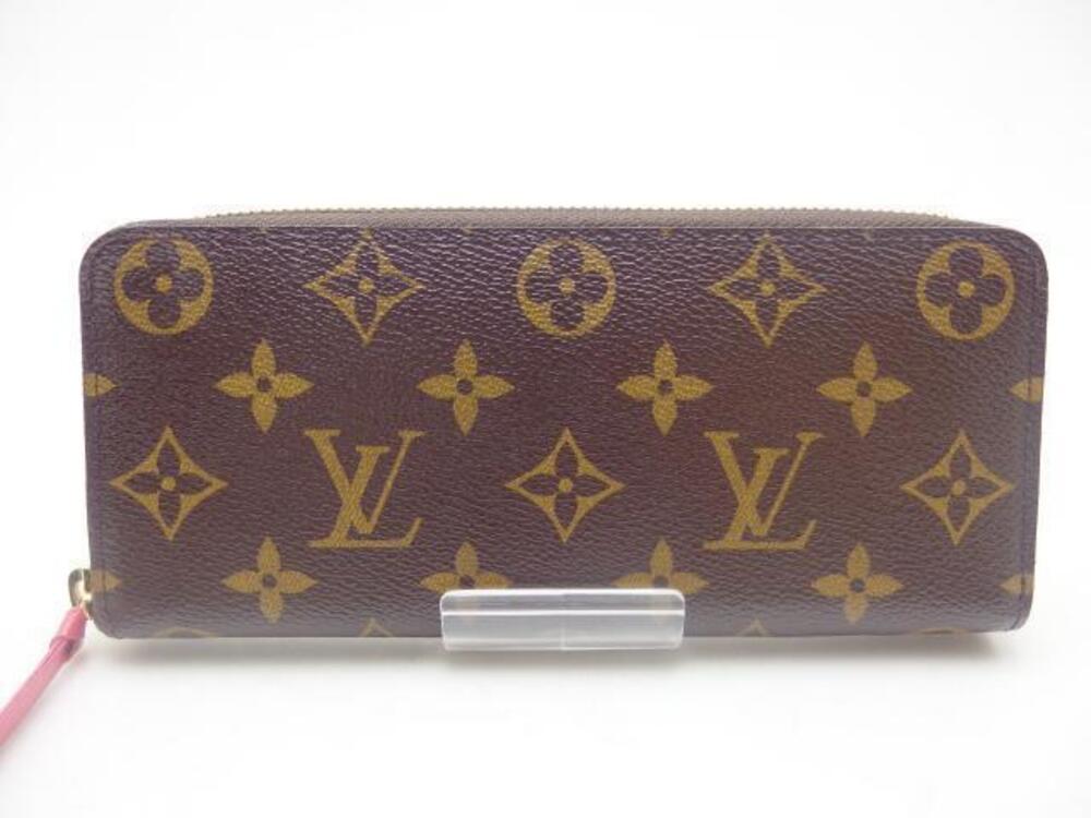 LOUIS VUITTON Portefeuille Clemence Monogram Freesia